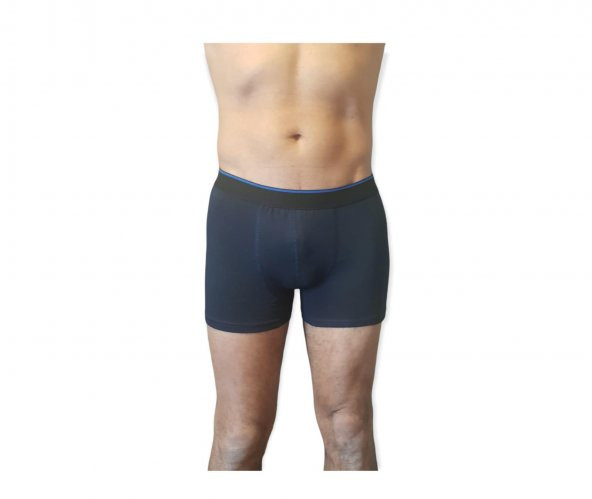 3 ADET BATTAL BİCCİ LYCRA KISA PAÇA ERKEK BOXER 1905 - 5