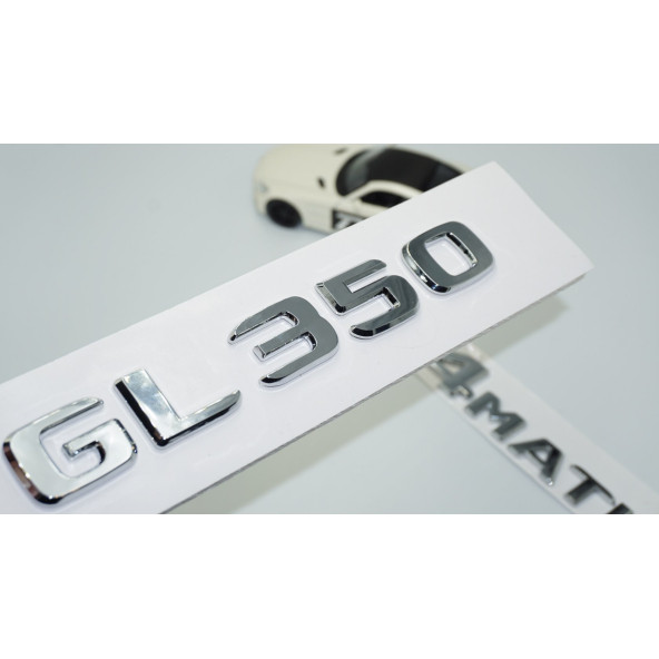DK Tuning GL350 4Matic Bagaj Krom ABS Yazı Logo Benz İle Uyumlu ürün görseli 1