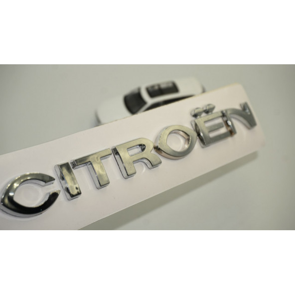 Citroen C4 C5 B7 Nemo Berlingo Bagaj Krom ABS 3M 3D Yazı Logo Amblem