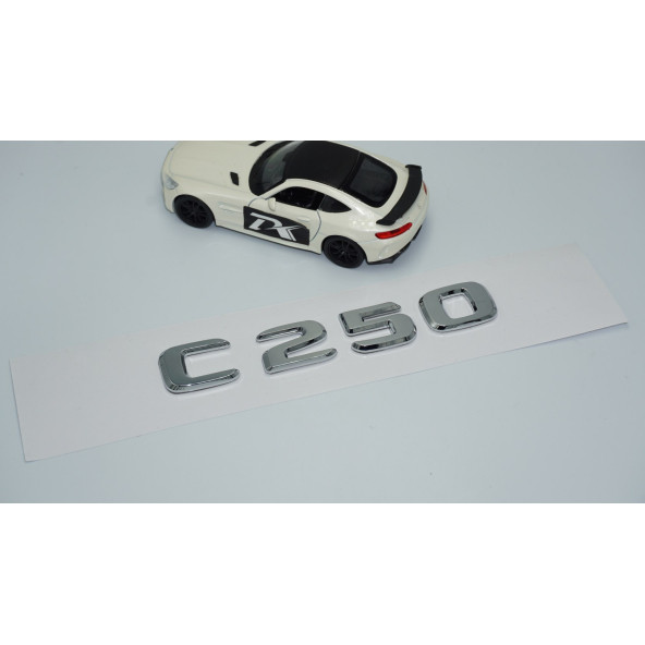 DK Tuning C 250 Bagaj Krom ABS 3M 3D Yazı Logo Benz İle Uyumlu - 2
