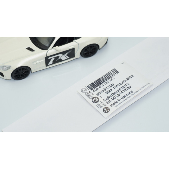 DK Tuning 2.4 Bagaj Siyah 3M Yazı Logo Audi İle Uyumlu - 5