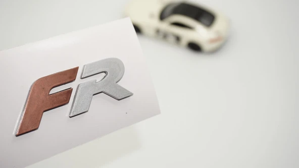 DK Tuning FR Bagaj Yeni Nesil Bronz Gri Logo Arma Seat ile Uyumlu