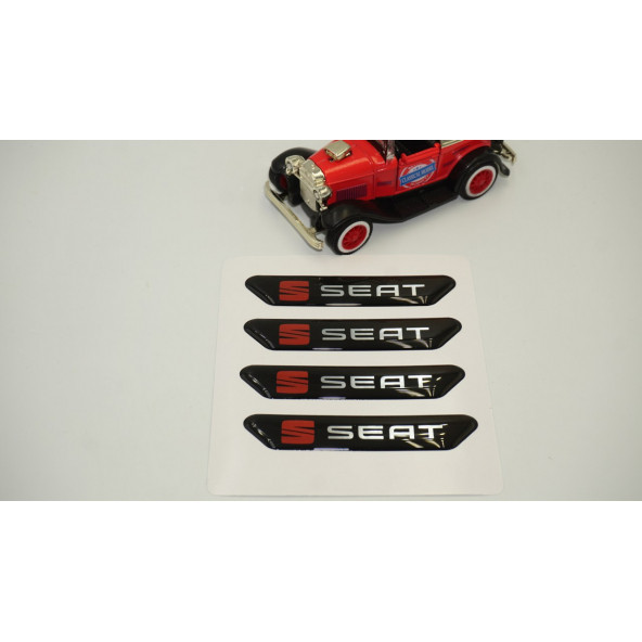 Seat Logo Kapı Kenarı Koruma Metalize Damla Desen 3M Band - 2