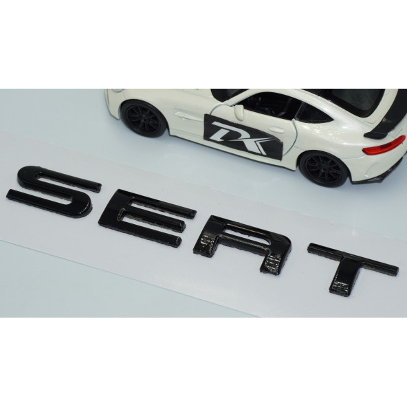 DK Tuning Seat Siyah ABS 3M 3D Bagaj Yazı Logo - Resim 3