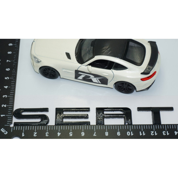 DK Tuning Seat Siyah ABS 3M 3D Bagaj Yazı Logo - Resim 4