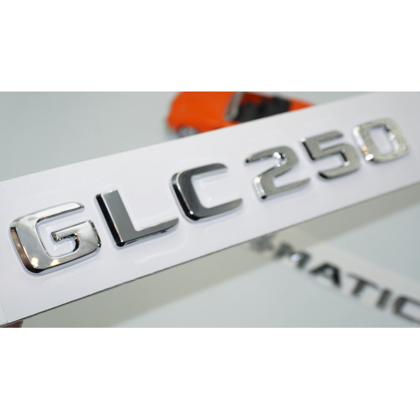 DK Tuning GLC250 4Matic Bagaj Krom ABS Yazı Logo Benz İle Uyumlu ürün görseli