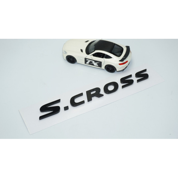 DK Tuning S-Cross Bagaj Siyah Yazı Logo Suzuki İle Uyumlu - 2