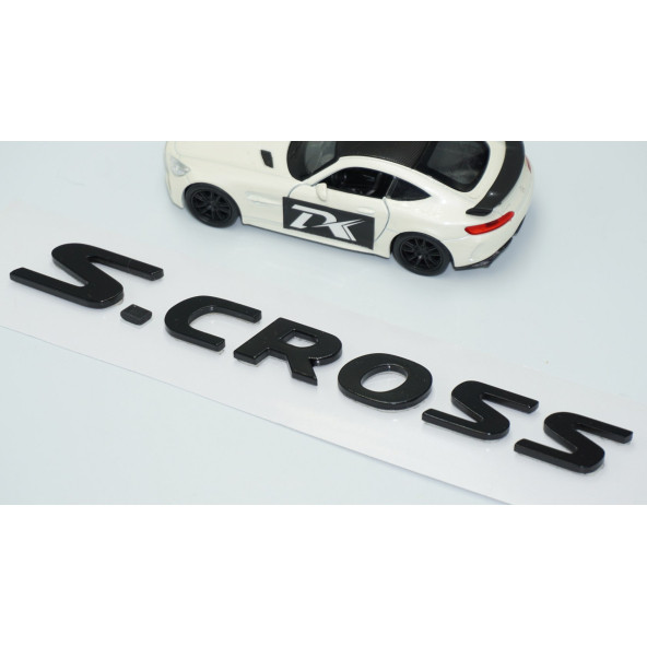 DK Tuning S-Cross Bagaj Siyah Yazı Logo Suzuki İle Uyumlu - 3