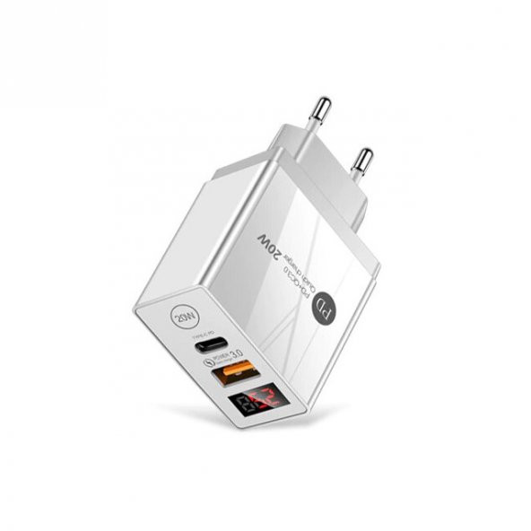 Zuidid 20W Pd + USB Hızlı Şarj LED Göstergeli - 2