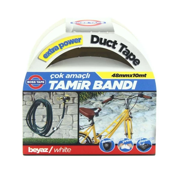 Duct Tape çok amaçlı Tamir Bandı Çadır Tamir Bantı Suya Dayanıklı 48mmx10Mt - Resim 2