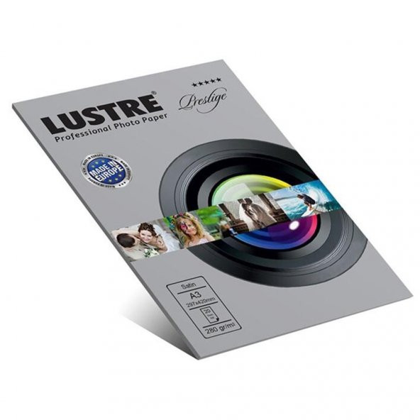 Lustre Prestige 30x42 (A3)  inkjet Satin (Mat) Fotoğraf Kağıdı - 280Gr.