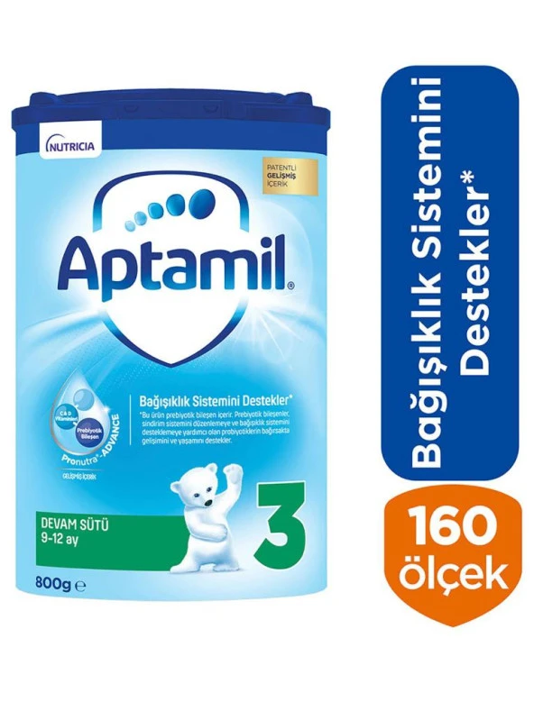 Aptamil 3 Devam Sütü 800 gr