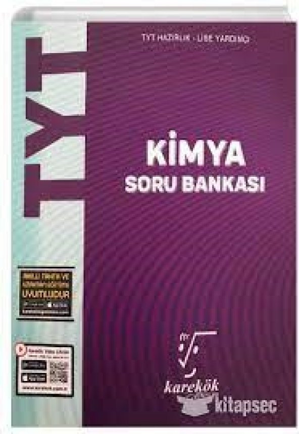 TYT Kimya Soru Bankası Karekök Yayınları 2022 ürün görseli 1