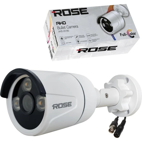 ROSE RS-AHD20185 Bullet Ahd Kamera 2mp Renkli Gece Görüş