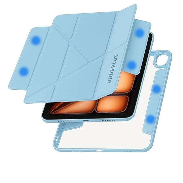 PTTAVM: Apple iPad Mini 7 (A17 Pro) Mini 6 Kılıf Çift Magnetik