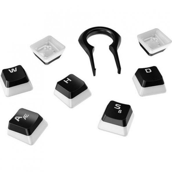 HyperX ABS Pudding Keycaps TR Tuş Takımı HKCPXA-BK-TU/G - 1