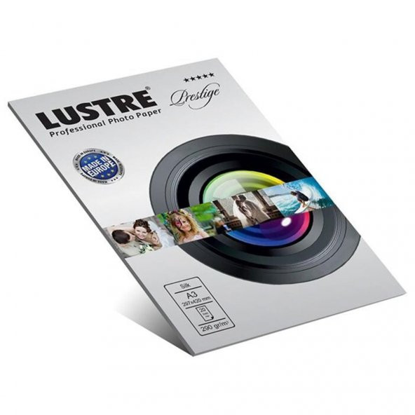 Lustre Prestige 30x42 (A3)  inkjet Sil (ipek) Fotoğraf Kağıdı - 285Gr.