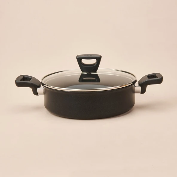 TEFAL TİTANİUM FORCE 3X 24CM KISA TENCERE - Resim 2