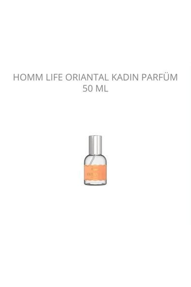 HOMM LIFE ORIANTAL Kadın Parfümü 50 ml Kalıcı Koku