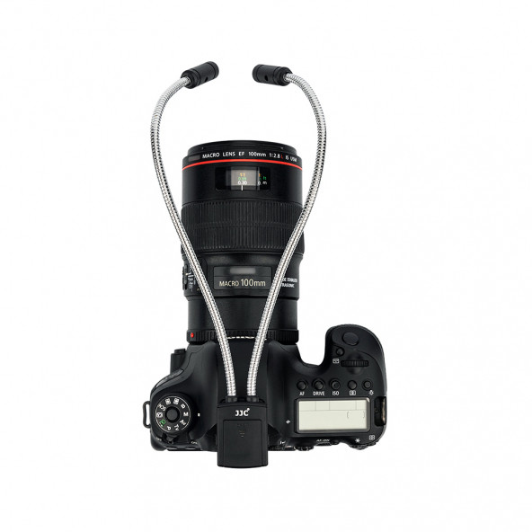 DSLR Makinalar İçin JJC LED-2DII Makro Çekim Işığı, Canon, Nikon, Sony, Pentax, Olympus, Samsung Uyumlu - 8