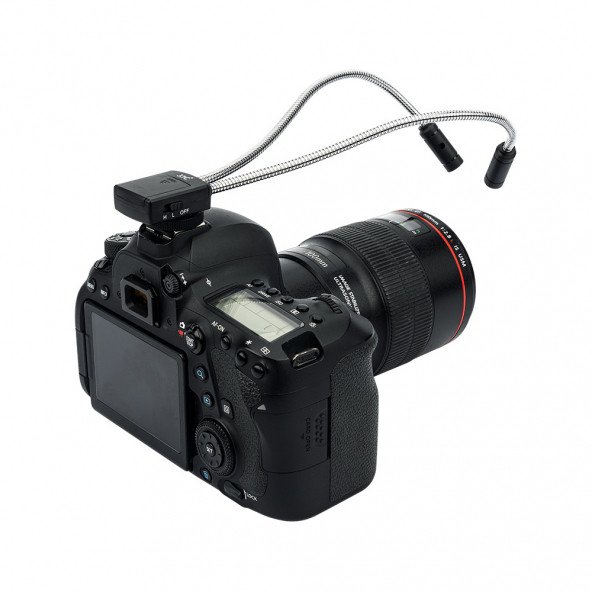 DSLR Makinalar İçin JJC LED-2DII Makro Çekim Işığı, Canon, Nikon, Sony, Pentax, Olympus, Samsung Uyumlu - 9