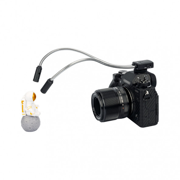 DSLR Makinalar İçin JJC LED-2DII Makro Çekim Işığı, Canon, Nikon, Sony, Pentax, Olympus, Samsung Uyumlu - 10