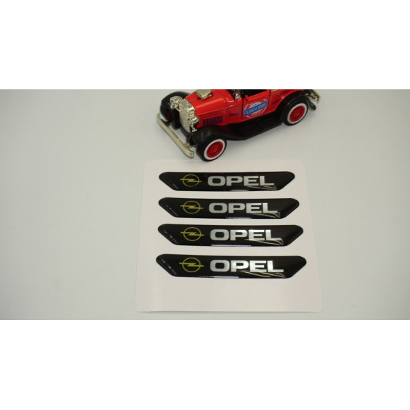 Opel Logo Kapı Kenarı Koruma Metalize Damla Desen 3M Band - 2