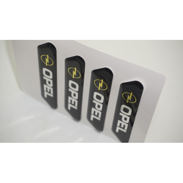 Opel Logo Kapı Kenarı Koruma Metalize Damla Desen 3M Band - 5