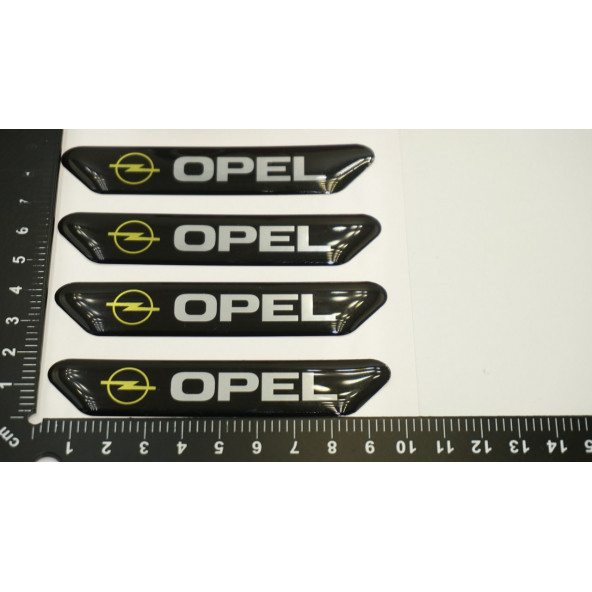 Opel Logo Kapı Kenarı Koruma Metalize Damla Desen 3M Band - 6