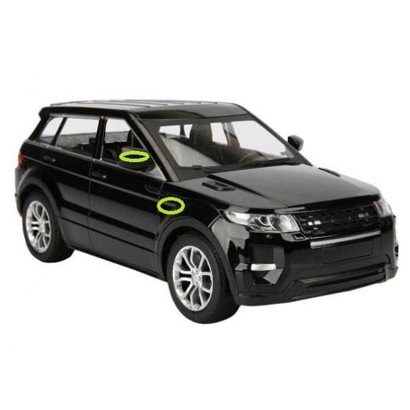 Citroen Logo Çamurluk Yanı Ve Ayna Metalize Damla Desen 3M Logo Arma - 7