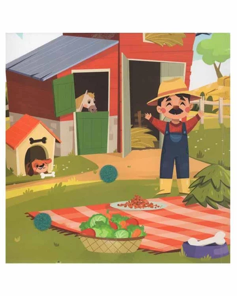 Cırt Cırtlı Hikaye Serisi Merhaba Çiftlik - Resim 3