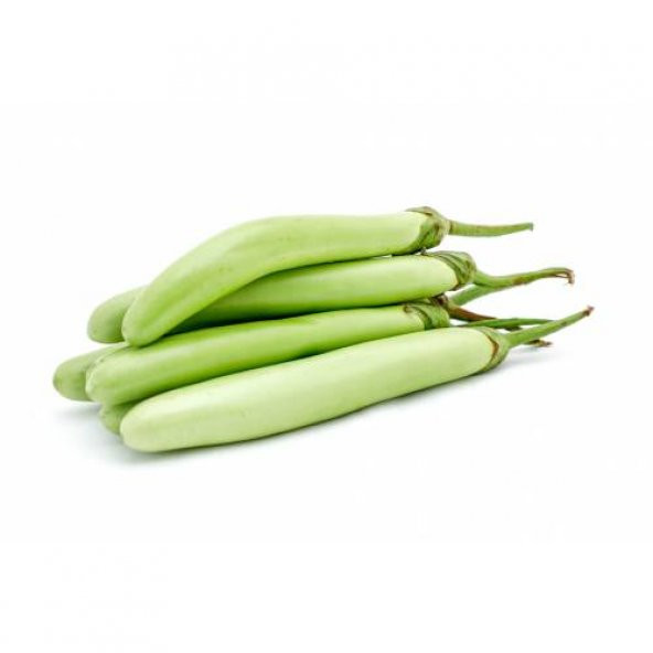 Süper Paket 100 Adet Tohum Nadir Endonezya Yeşil Kemer Patlıcan Tohumu