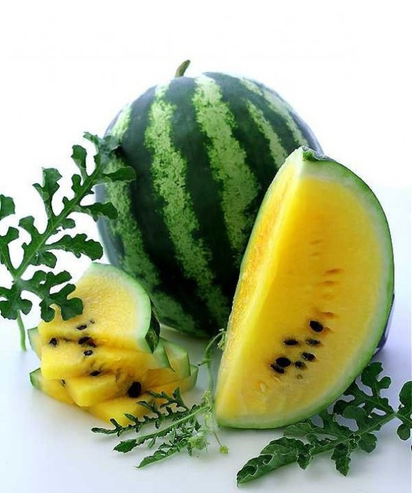 Nadir İthal Sarı Karpuz Tohumu 3 Adet Tohum - 3