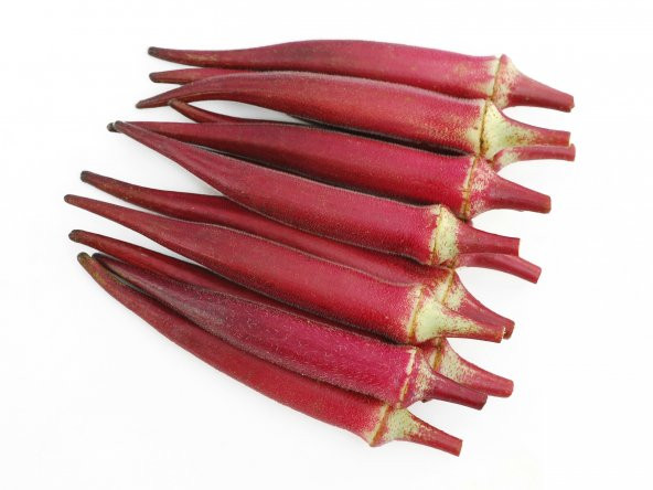 Nadir İthal Kırmızı Bamya Tohumu 5 Adet Tohum