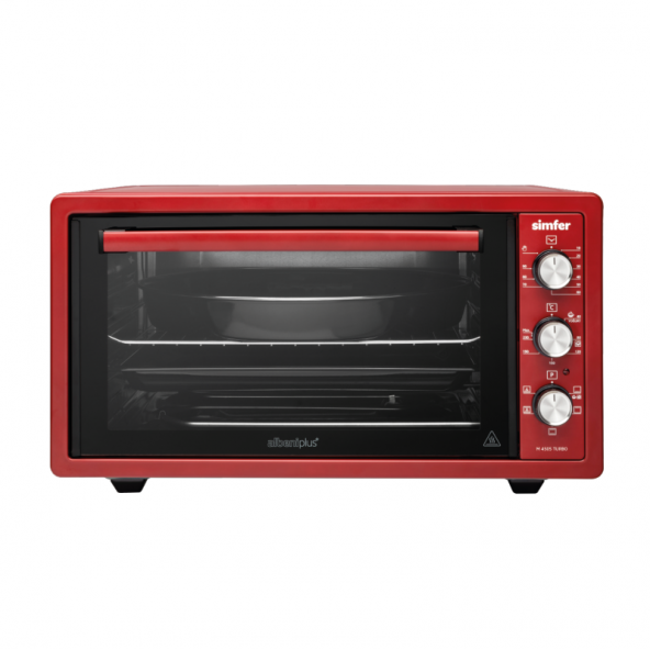 Simfer 4505 Kırmızı 45 Lt Midi Fırın