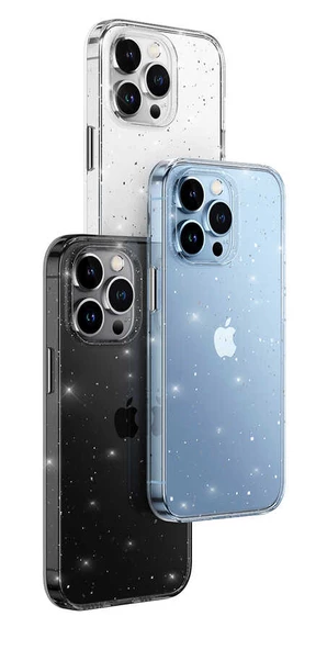 Apple iPhone 12 Pro Max Kılıf Zore Vixy Simli Kılıf - 11