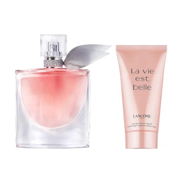 Lancome La Vie Est Belle EDP 50 ml ve Vücut Losyonu Kadın Parfüm Seti