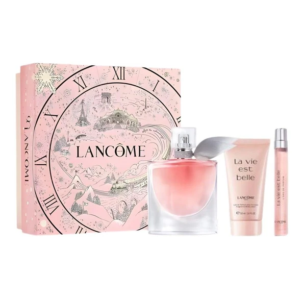 Lancome La Vie Est Belle Kadın Parfüm Seti 50 ml EDP + Losyon