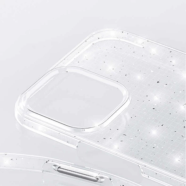 Apple iPhone 13 Pro Max Kılıf Zore Vixy Simli Kılıf - Resim 9