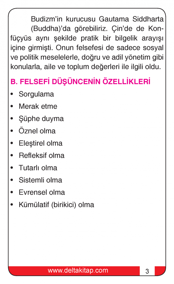TYT Felsefe Kartları - 4