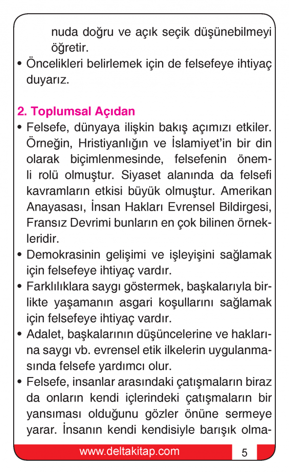 TYT Felsefe Kartları - 6