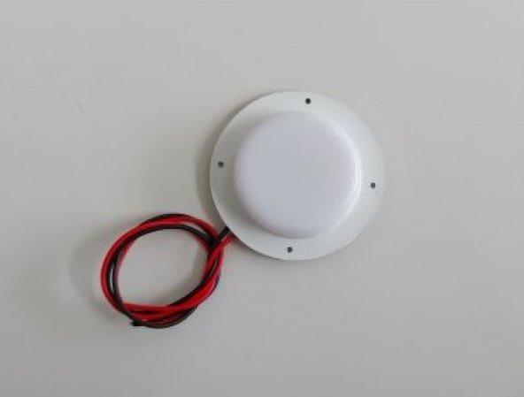 AYGE SU GEÇİRMEZ Mini Yuvarlak LED LAMBA MARİNE YAT TEKNE KARAVAN 12V DC (BEYAZ & GÜN IŞIĞI) - Resim 2