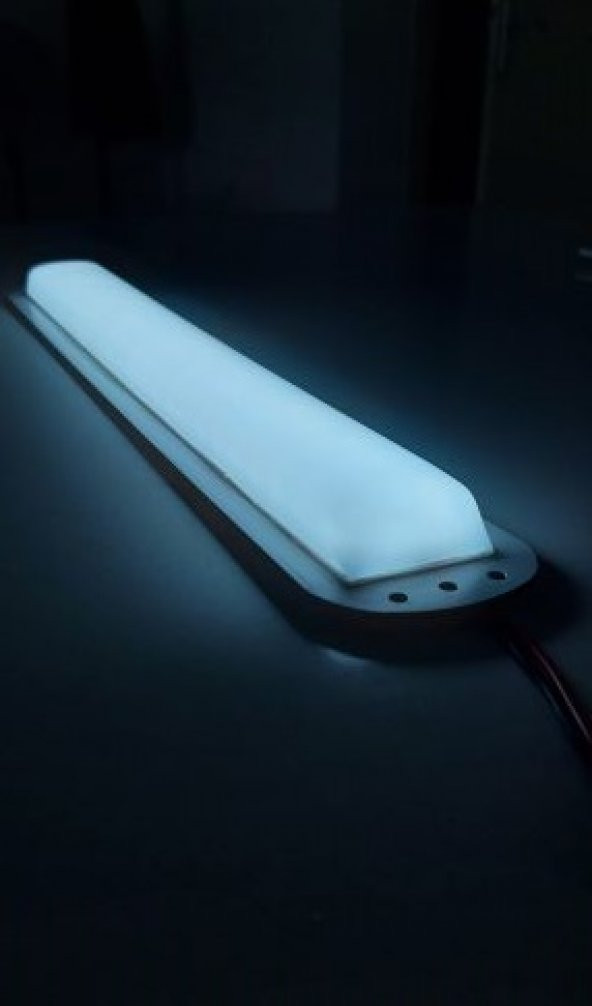 AYGE SU GEÇİRMEZ LED LAMBA MARİNE YAT TEKNE KARAVAN 12V DC 45CM ürün görseli 1