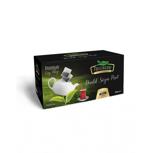 RAVZA ÇAY PREMİUM DEMLİK POŞET 5000 GR