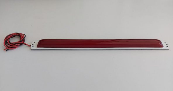 Su Geçirmez Led Lamba Marine Yat Tekne Karavan 12V-45 Cm KIRMIZI ürün görseli 1