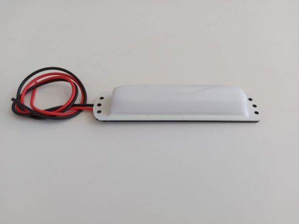 SU GEÇİRMEZ LED LAMBA MARİNE YAT TEKNE KARAVAN 12VOLT-15 CM BEYAZ - Resim 4