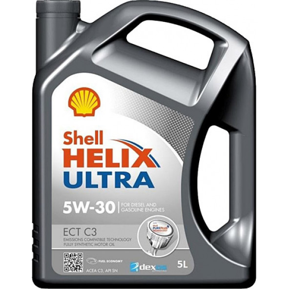Shell Helix Ultra ECT C3 5W/30 5LT Üretim Yılı : 2021