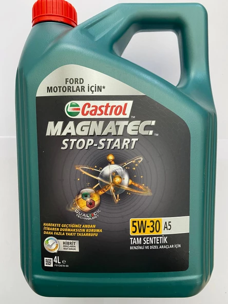 Castrol Magnatec Stop-Start 5W-30 A5 Tam Sentetik Motor Yağı 4 L