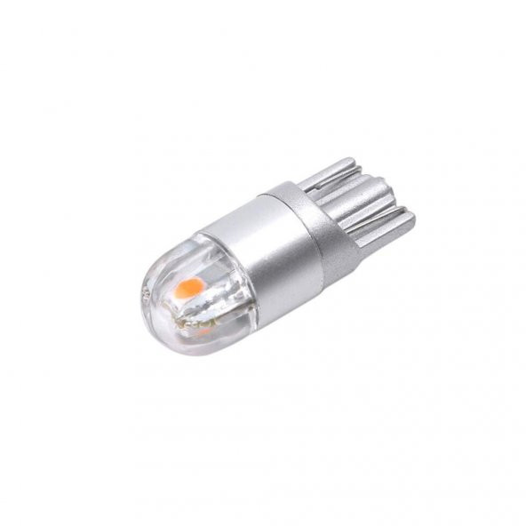 T10 2 Smd Sarı Turuncu Led Tekli