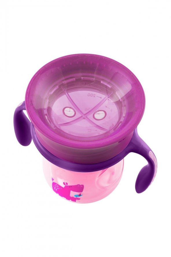 Kız Bebek 360 Derece Dönen Bardak 12 Ay+ - 6